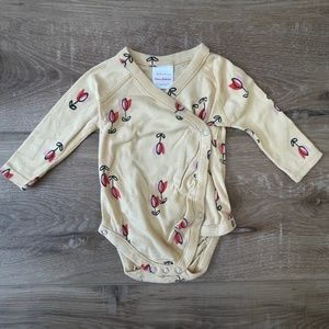Hanna Andersson Long-Sleeve Onesie, 0-3 months